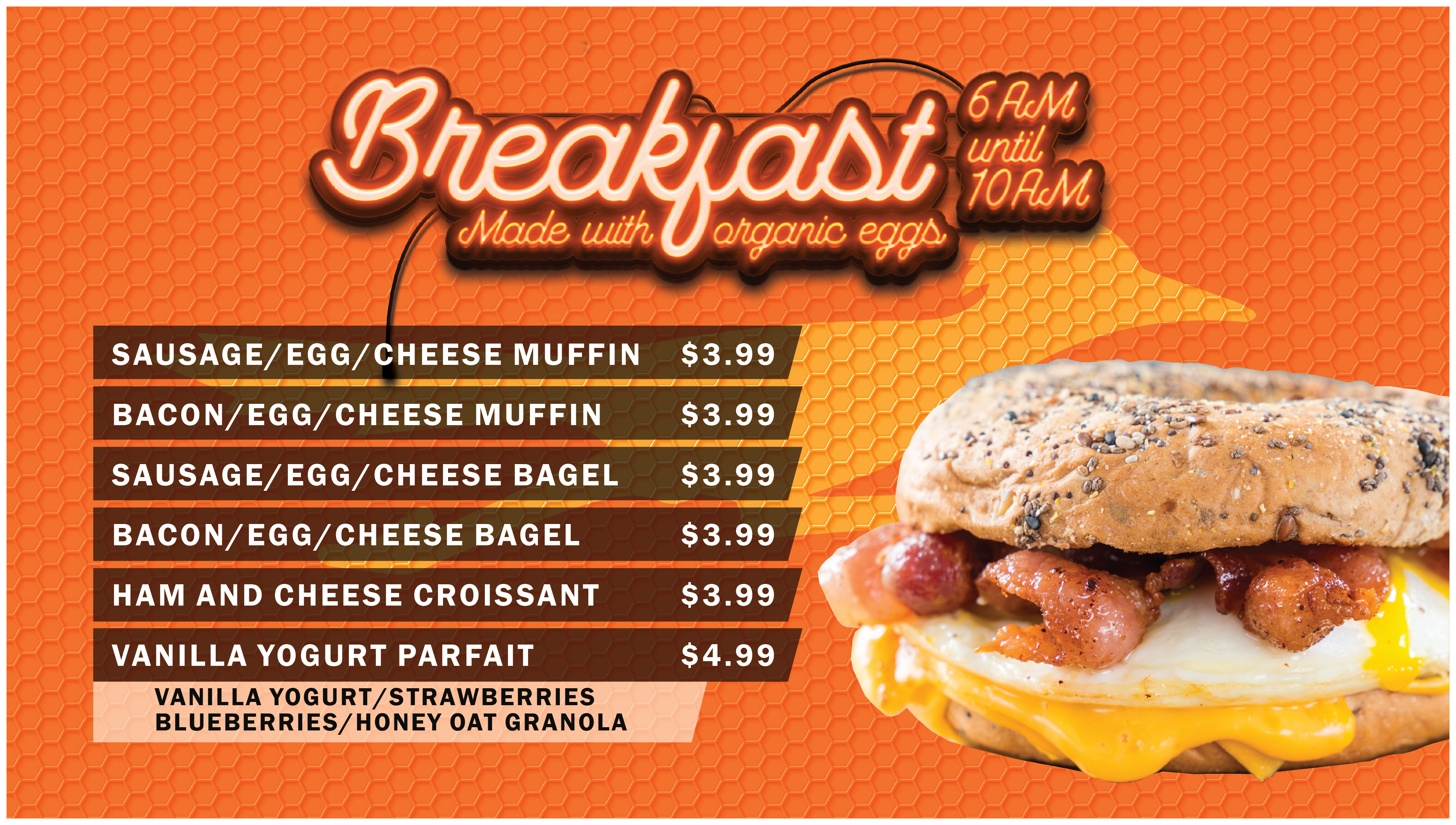 Breakfast Menu